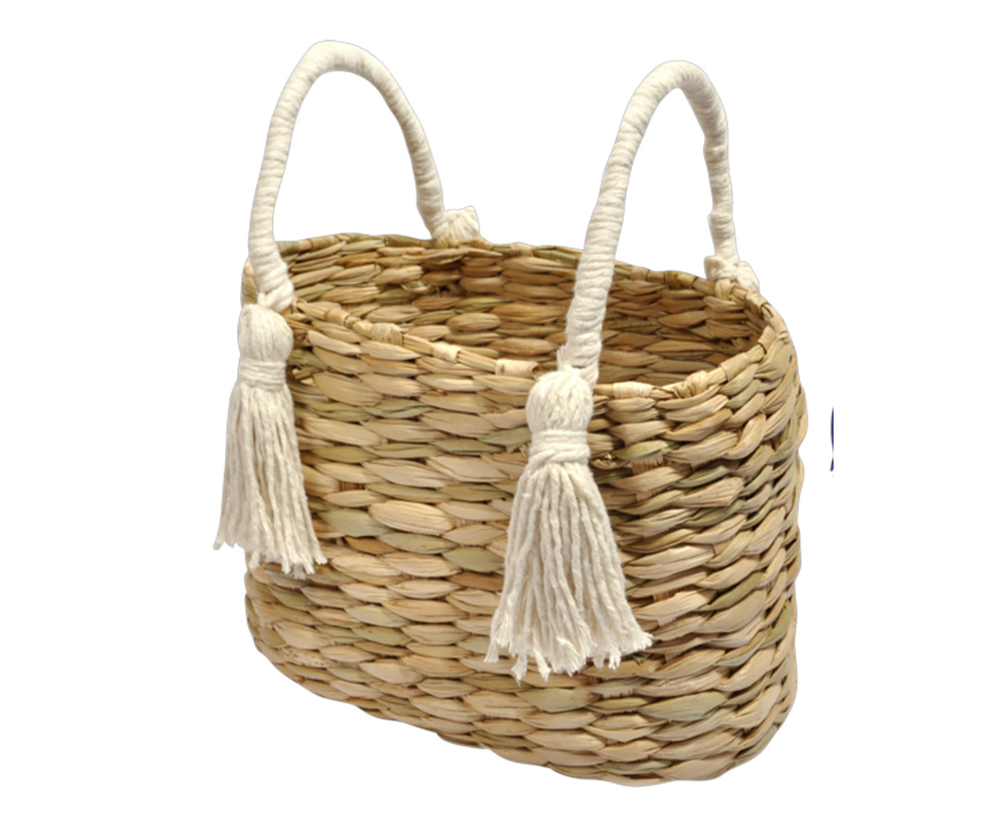 Cesto com Tassel Arari Off-white - image 0
