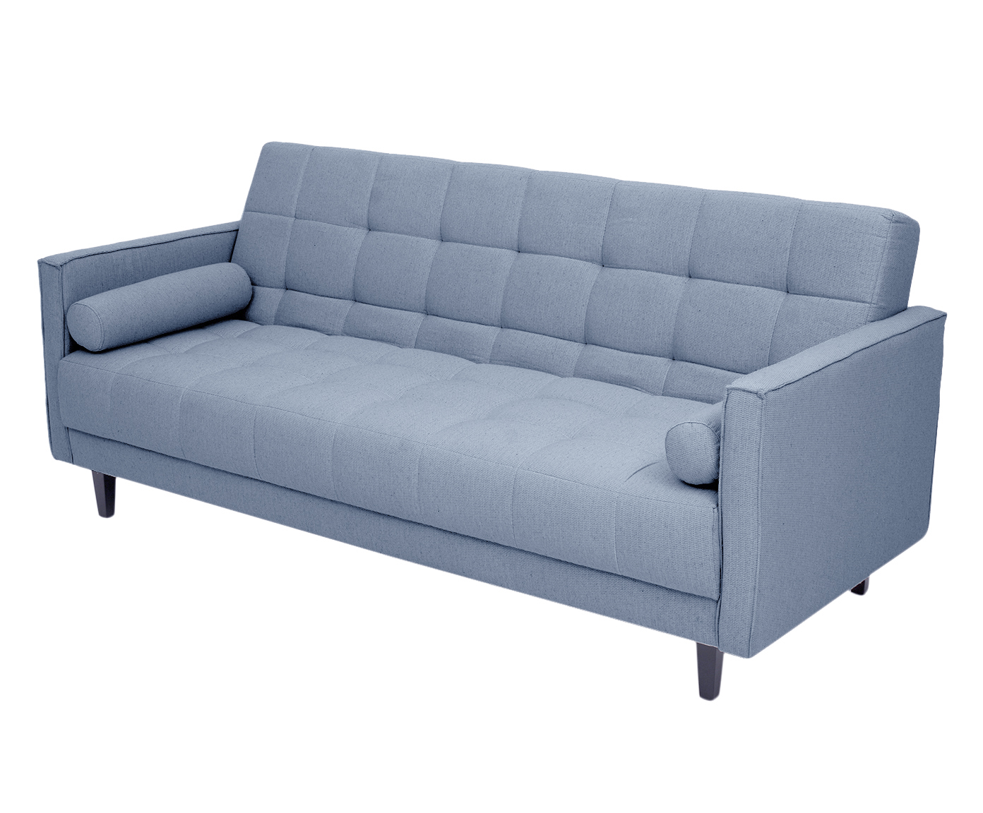 Sof&aacute; Cama Brooklyn Listrado Azul image number 4
