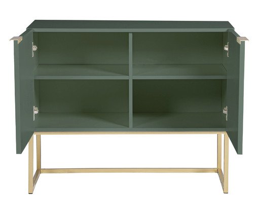 Buffet Ondulado 2 Portas Verde - image 1