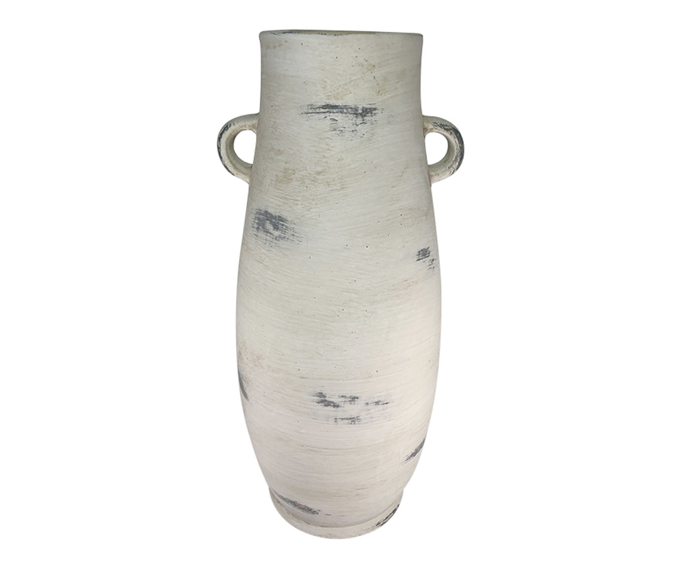 Vaso em Cer&acirc;mica R&uacute;stico Ears I Branco - image 0