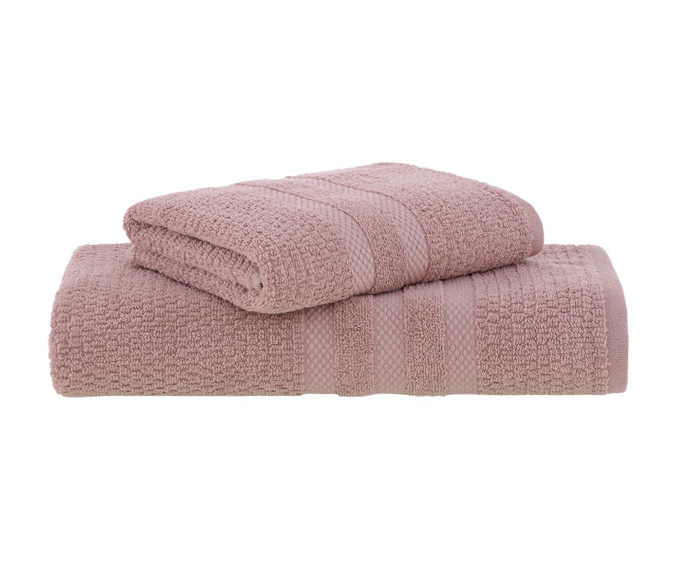 Jogo De Toalhas Vanilla Extra Soft Gigante Rosa 2 Pe&ccedil;as - image 0
