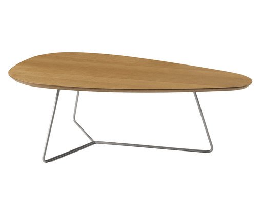 Mesa De Centro Cairo Laminado Castanho - image 0