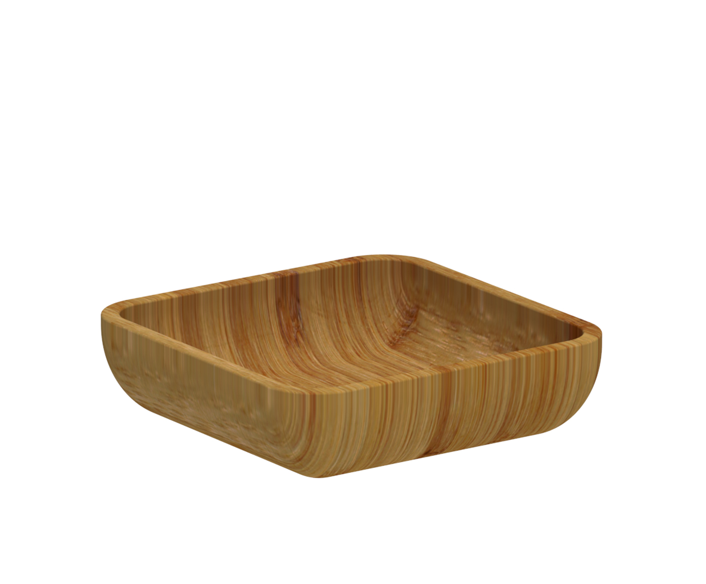 Bowl Quadrado Bambu - image 0