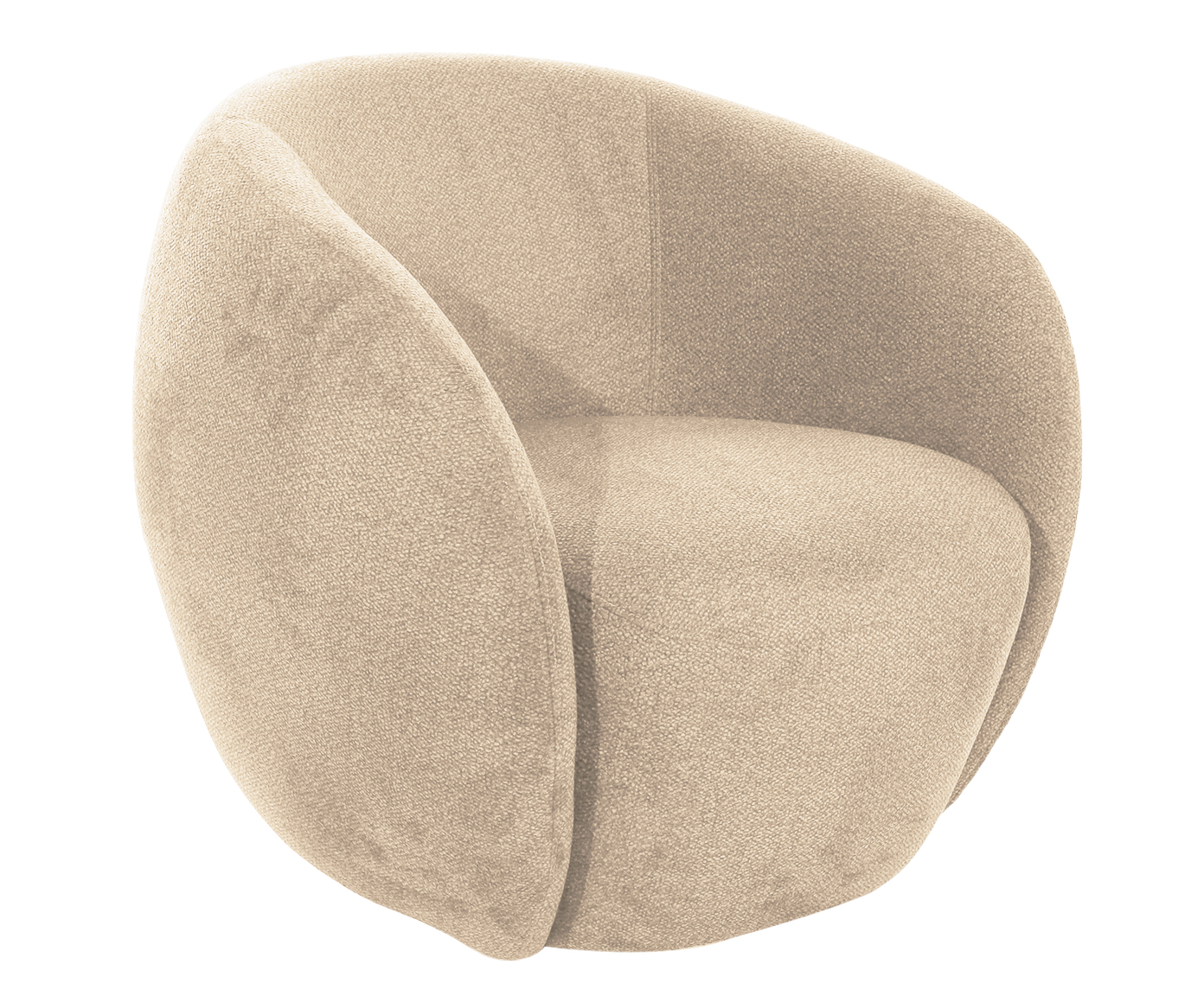 Poltrona Milo Boucle Bege - image 0