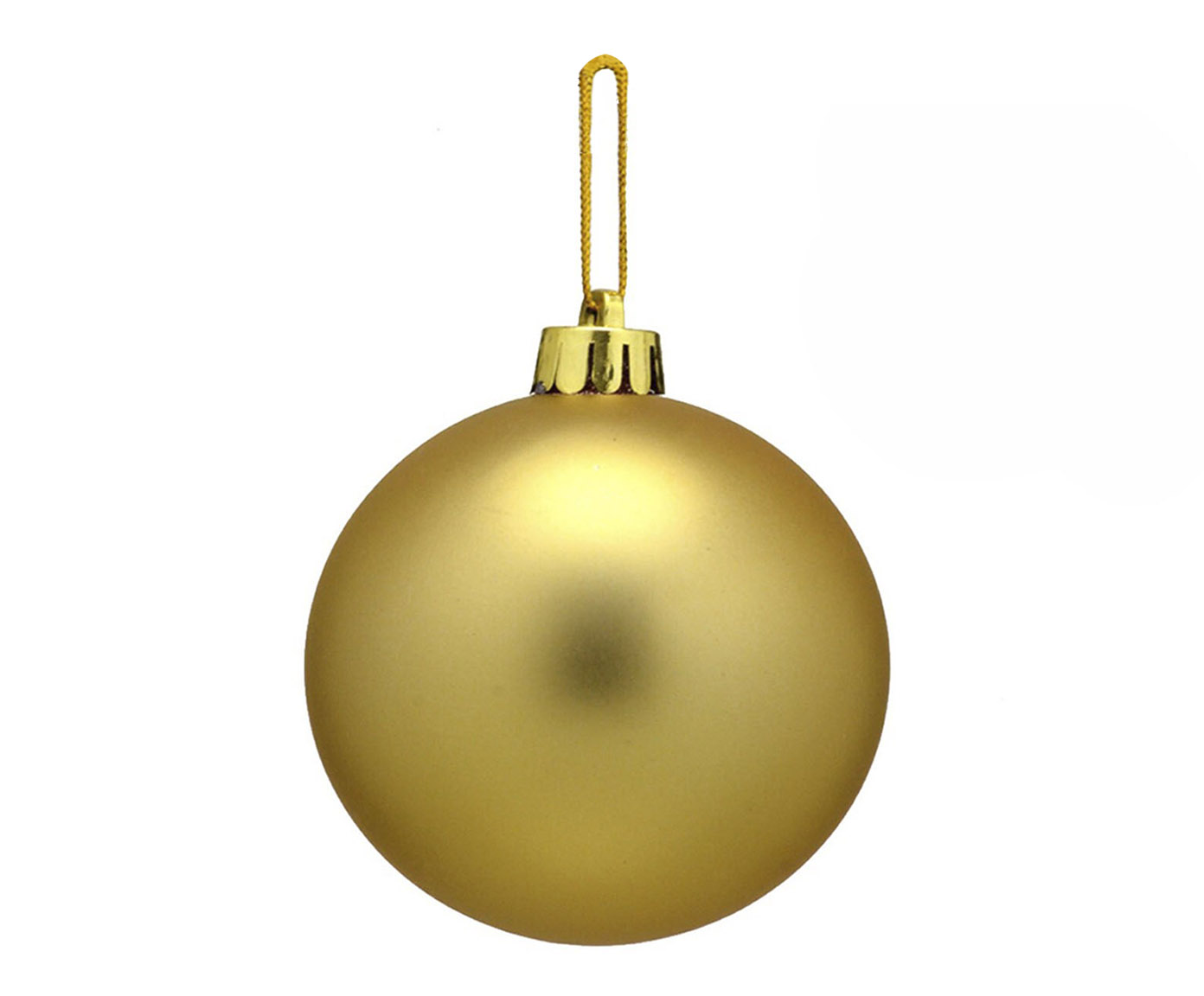 Bola Natalina Dourado - 20 cm - image 0
