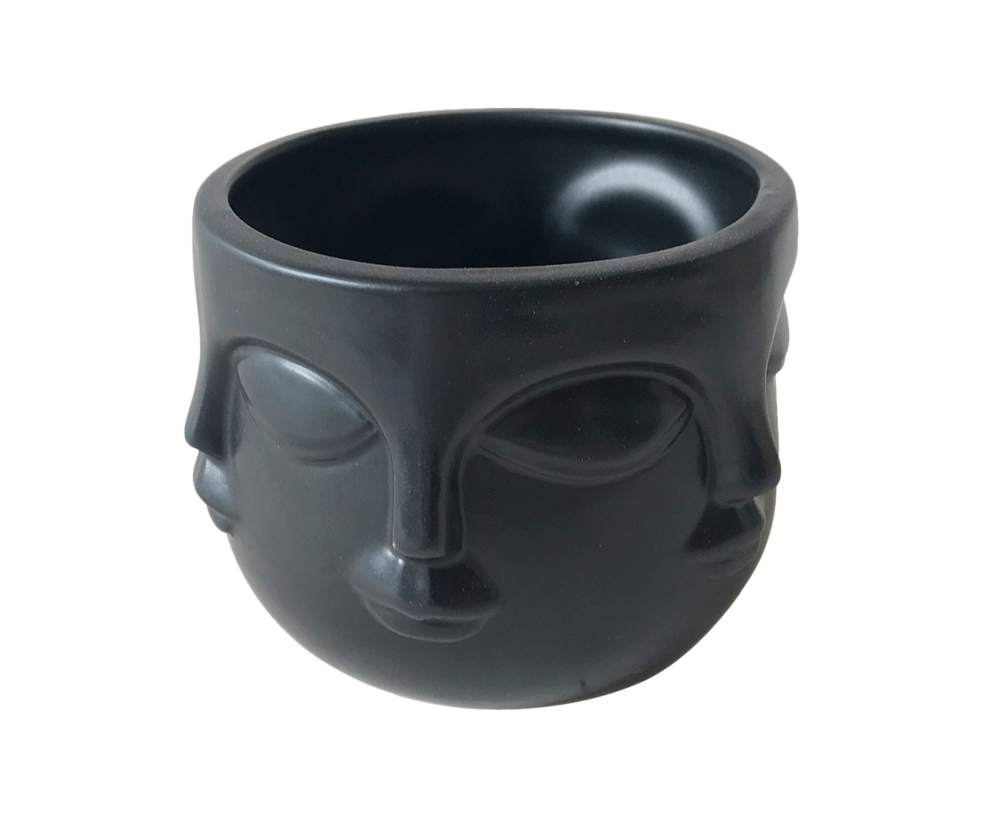 Cachepot Gesichter Preto - image 0