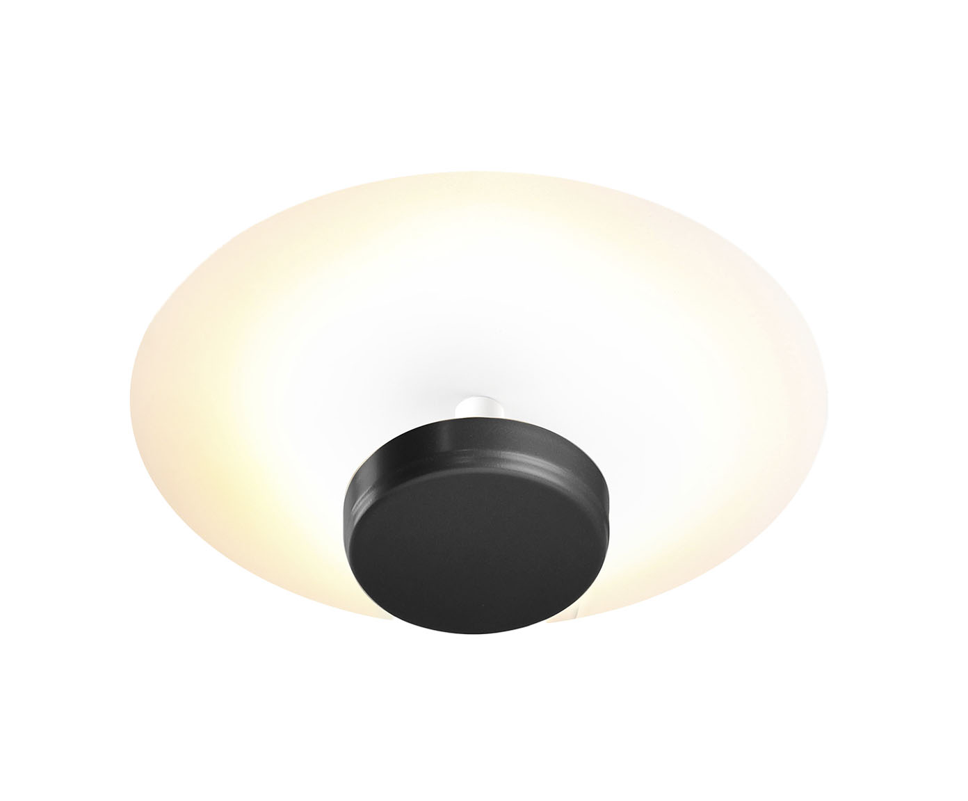 Plafon de Sobrepor Slice Preto Bivolt - G - image 0