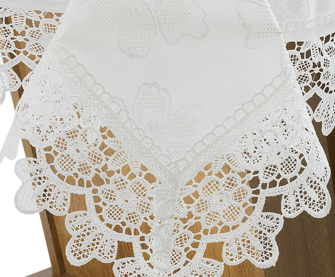 Toalha de Mesa Valentina Branco image number 3