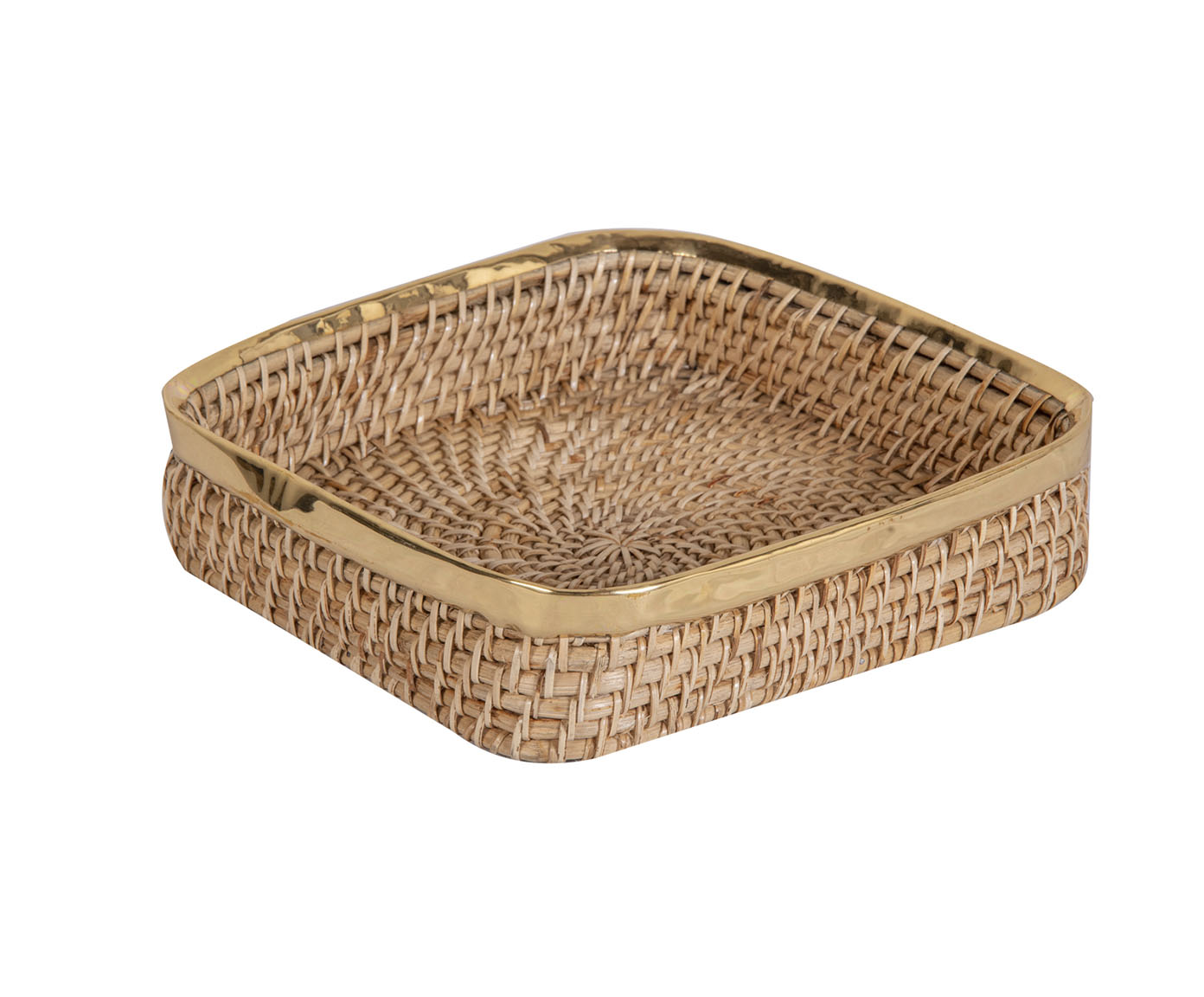 Jogo de Cesto Natural Dourado image number 6