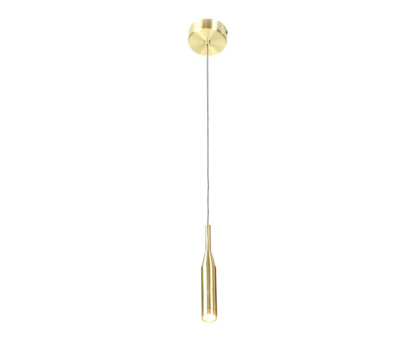 Pendente Led Set Dourado Escovado Bivolt - image 0