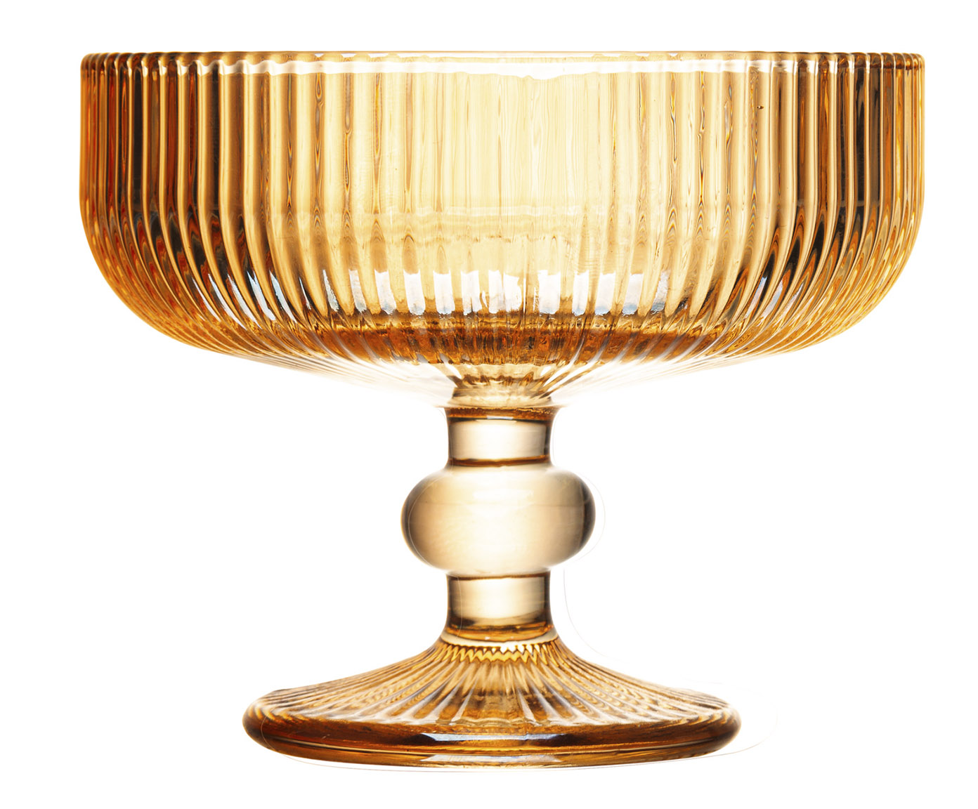 Ta&ccedil;a para Sobremesa Lines &Acirc;mbar Metalizado - image 0