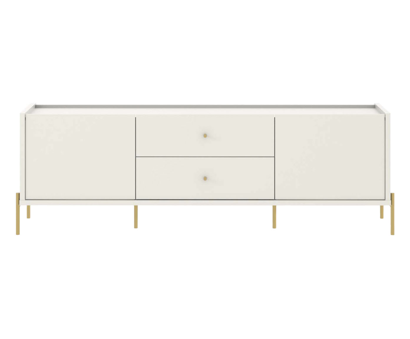 Rack Jasper - Off-White Fosco e Dourado - image 0