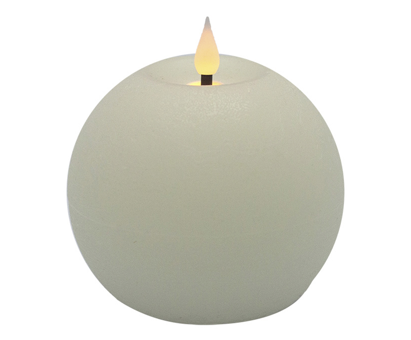 Vela Decorativa de LED Cerchio Branco Pequeno - image 0