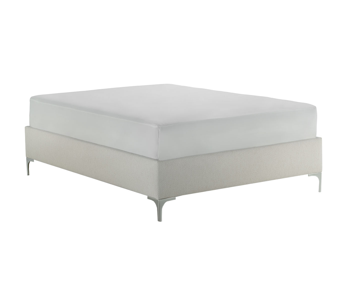Cama Trento Boucl&ecirc; Off-White - image 0