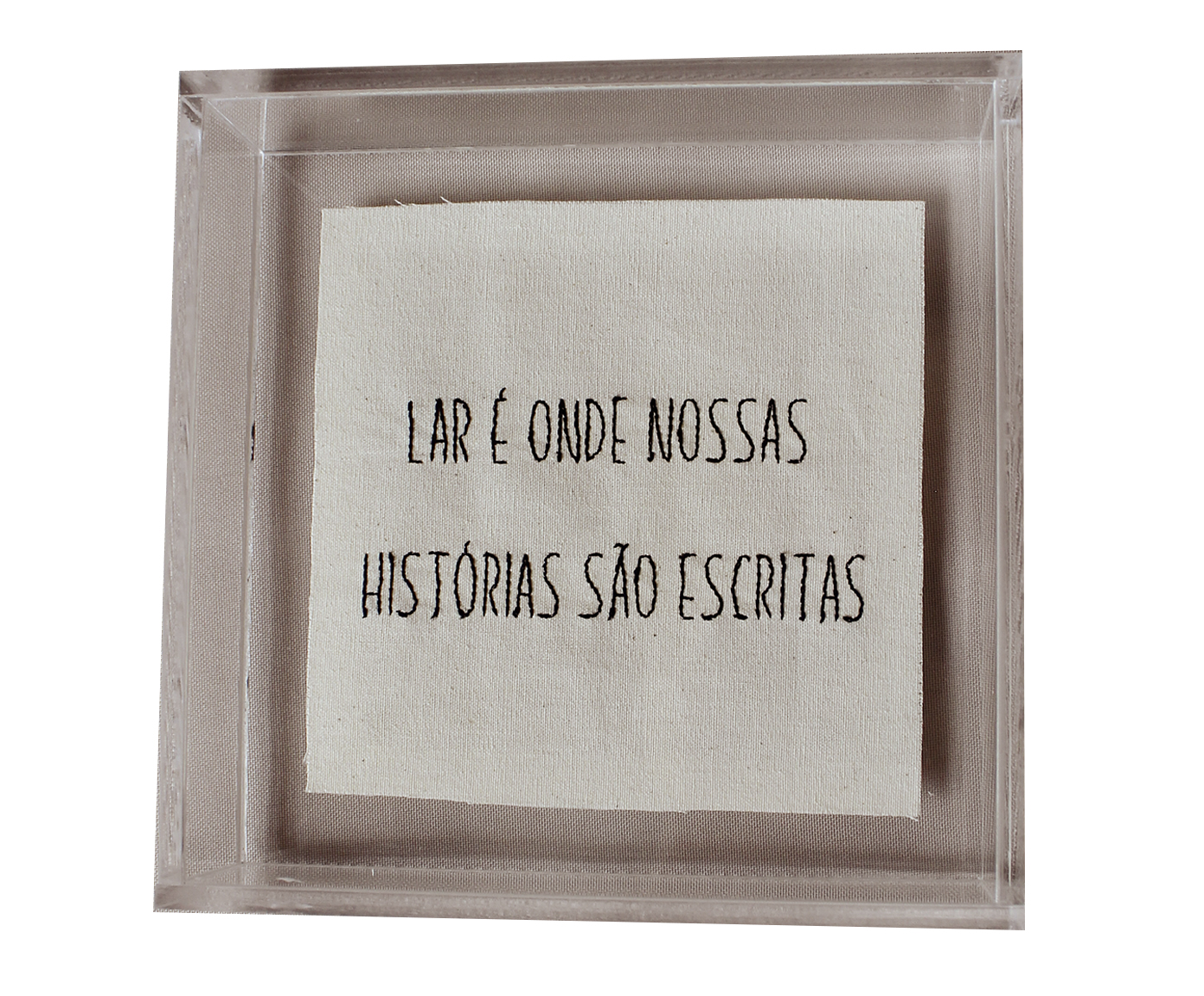 Quadro em Acr&iacute;lico "Bordado Hist&oacute;rias" - image 0