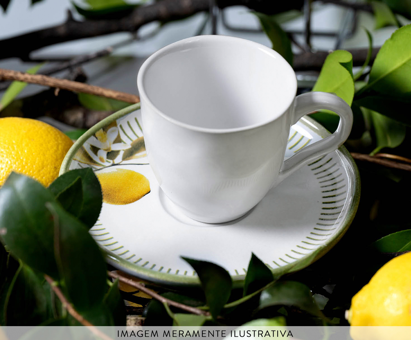 Jogo de X&iacute;caras para Ch&aacute; Bio Lemon Frutas - image 1