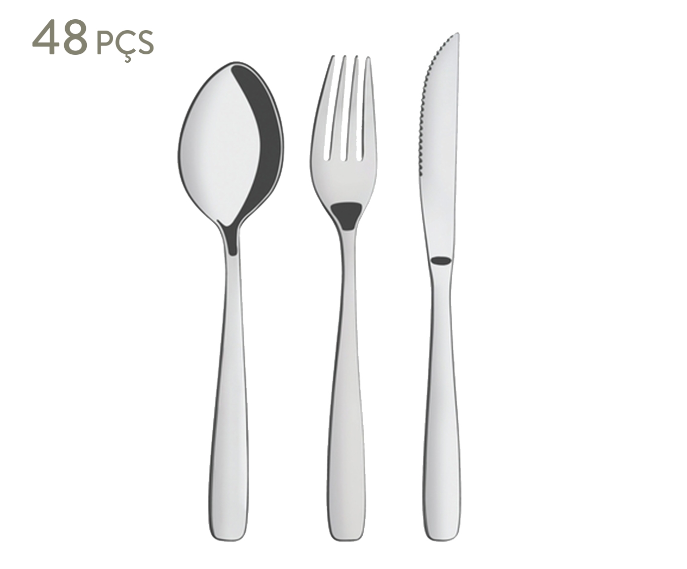 Faqueiro em Inox Amazonas - image 0