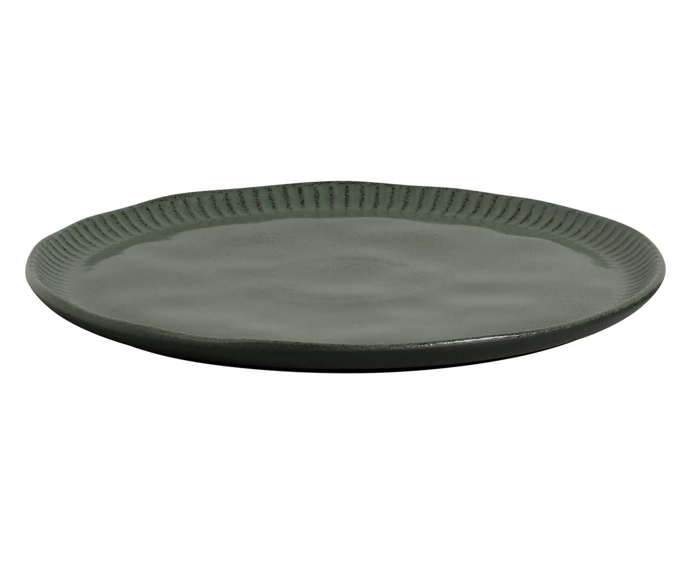 Jogo de Pratos Raso Linhas Greenery Verde - image 1