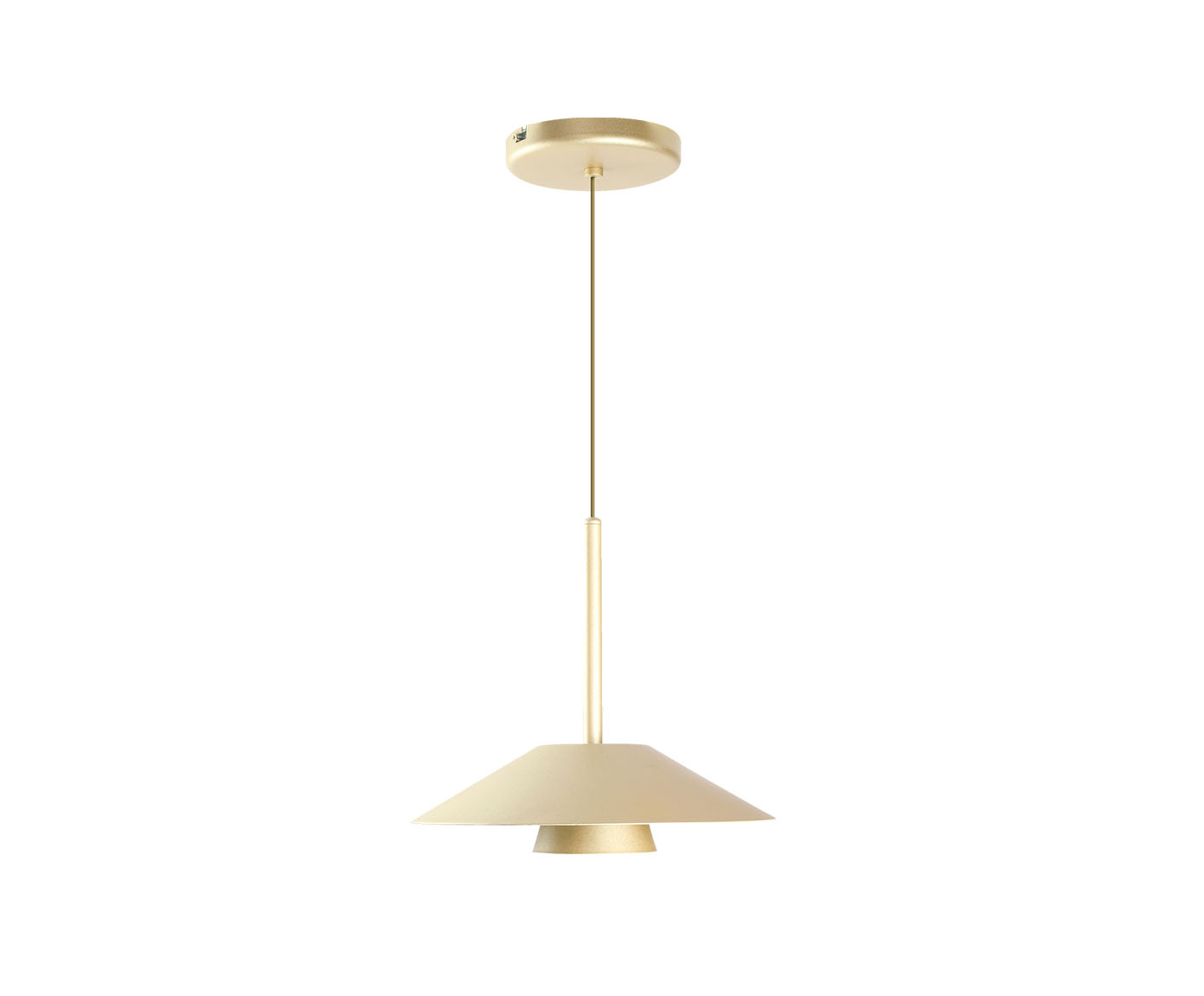 Pendente Llio Bivolt - Champagne - image 1