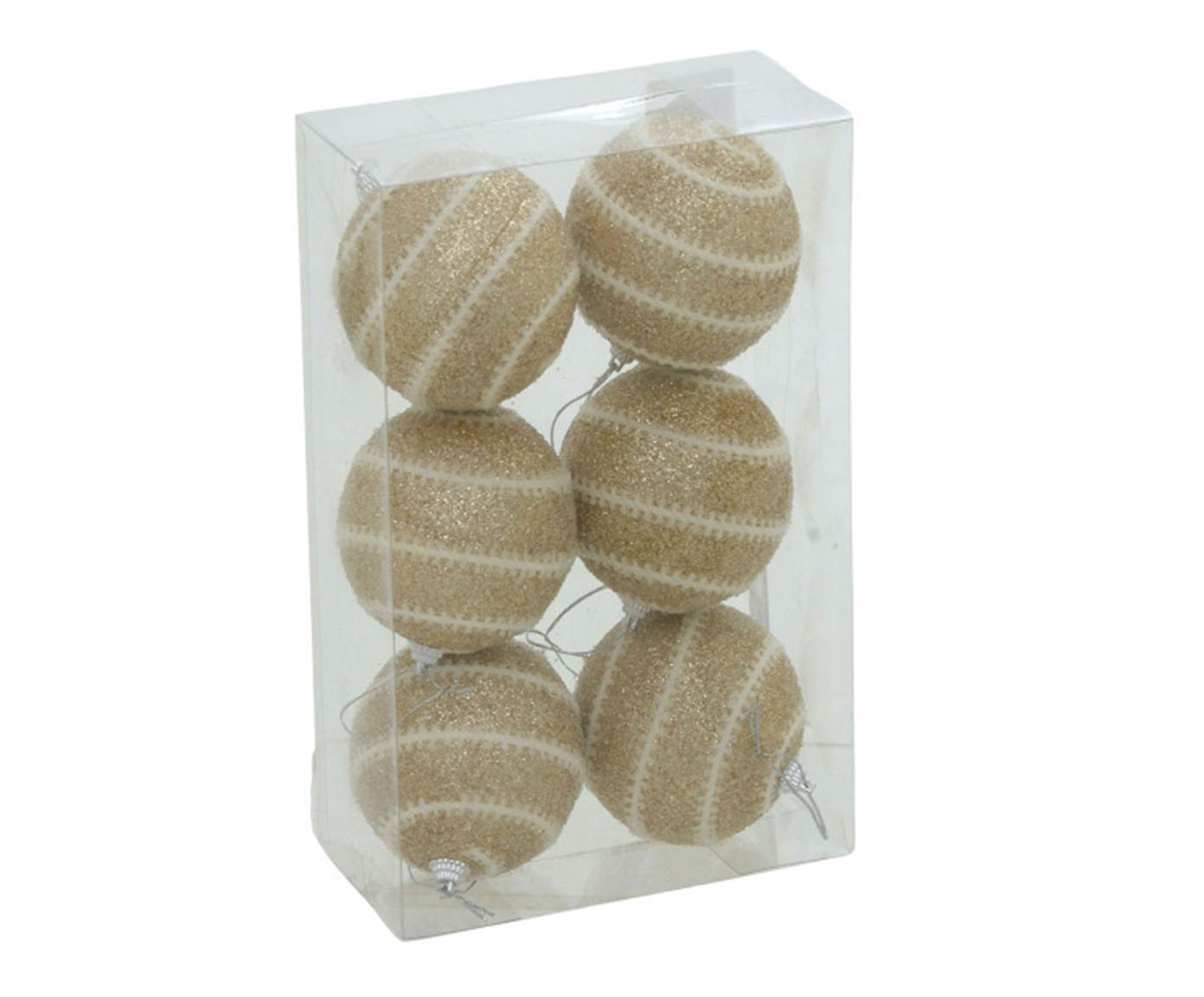6 Bolas Natalinas Cole&ccedil;&atilde;o Pequena - image 0