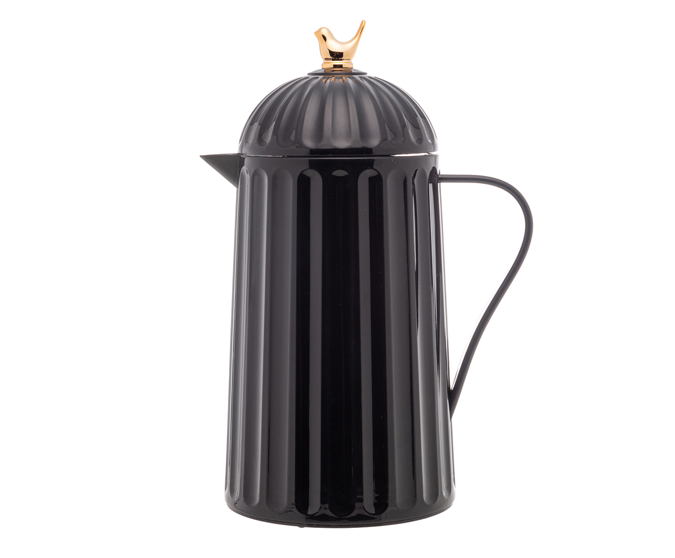 Garrafa T&eacute;rmica em Inox Bird Preta - image 0