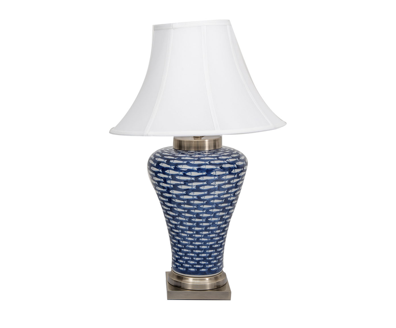 Abajur em Porcelana Costanzo Bivolt Azul image number 2
