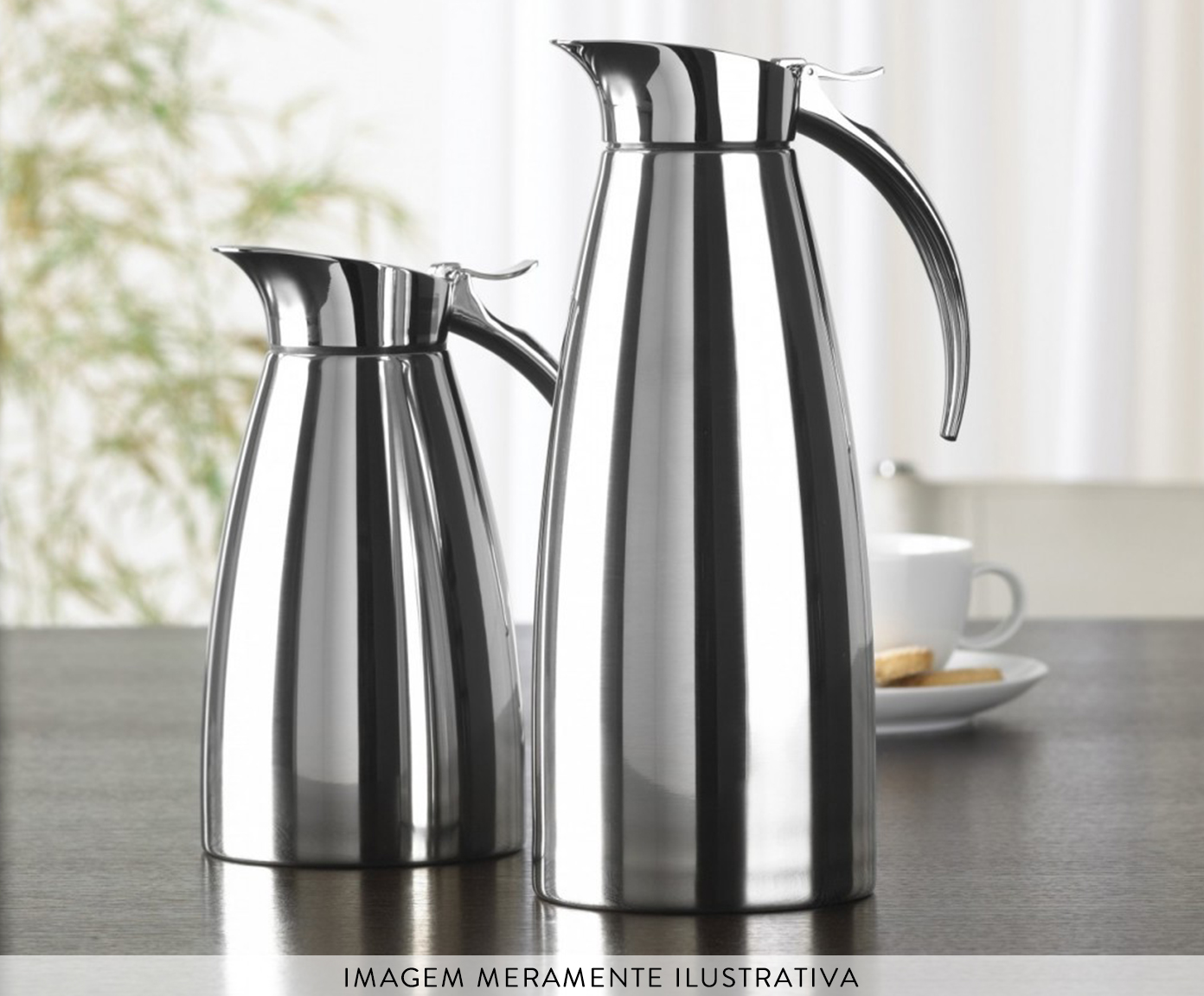 Garrafa T&eacute;rmica em Inox Eleganza - image 1