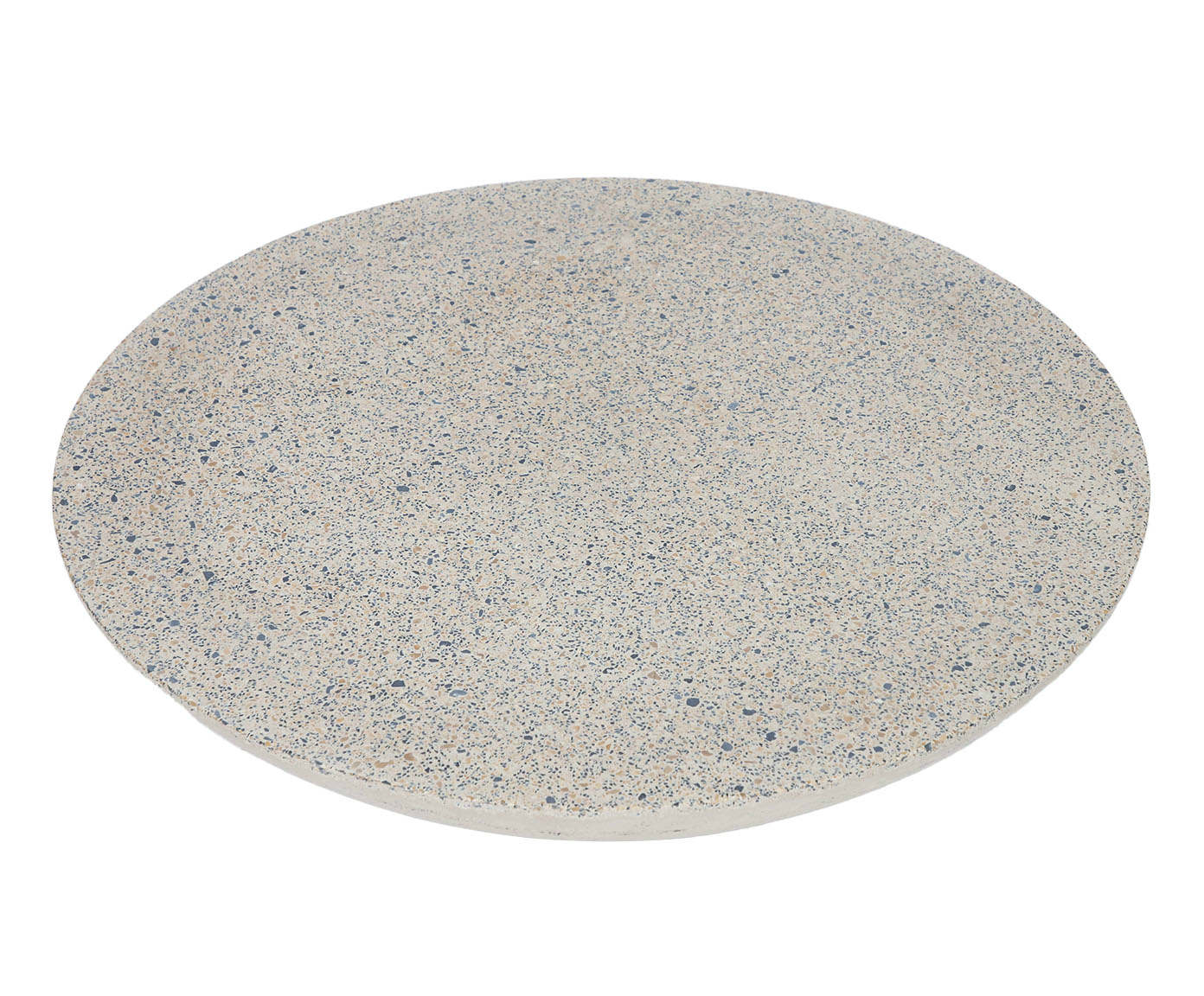 Mesa de Centro Baixa Brut em Granilite -  Branco image number 3