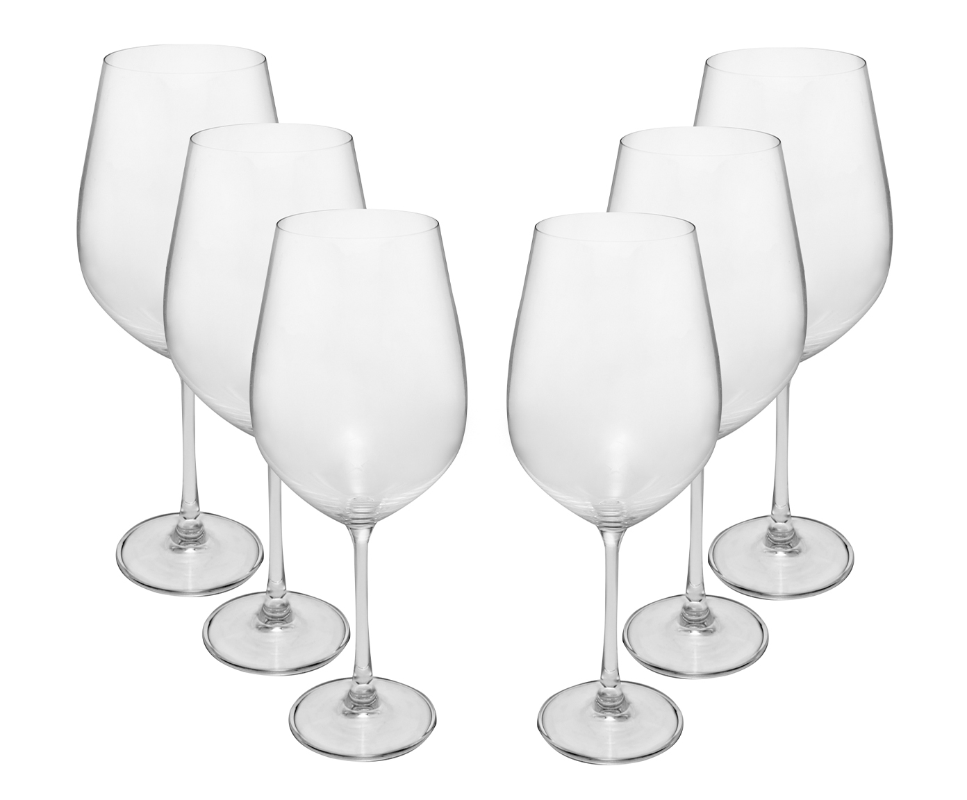 Jogo de Ta&ccedil;as de Vinho em Cristal Columba - image 1