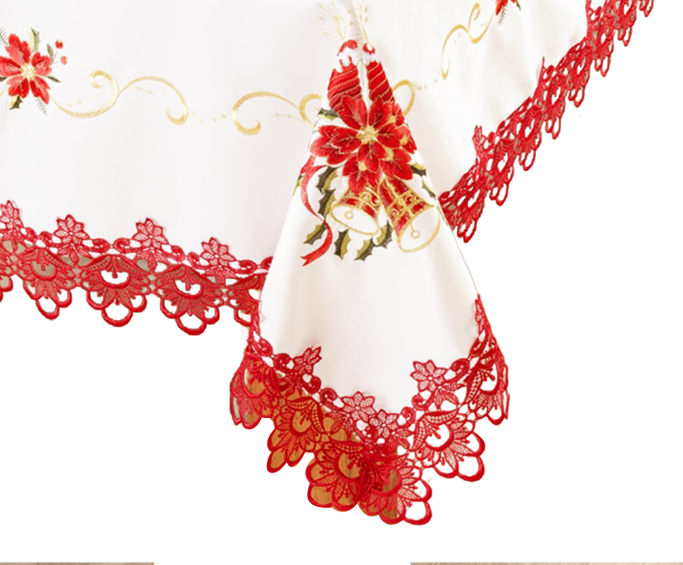 Toalha de Mesa Natal Creme image number 0