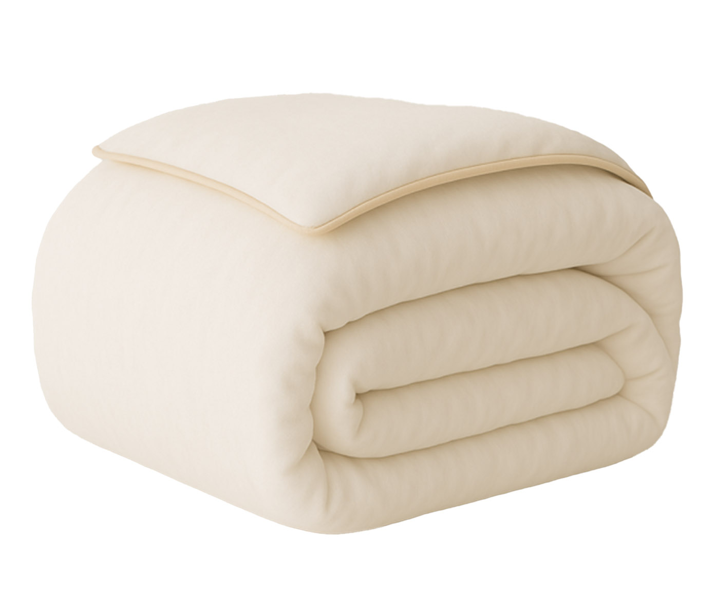 Duvet Colorlife Liso com Vivo Percal 200 Fios Off-White - image 0