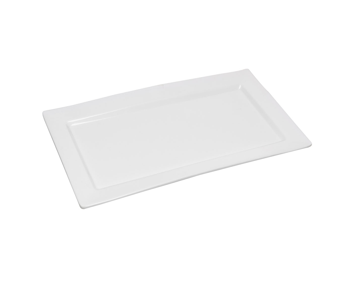 Travessa de Melamina Basic Branca - image 1