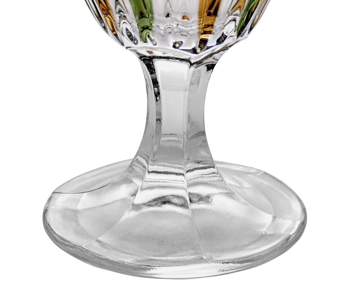 Ta&ccedil;a para &Aacute;gua de Cristal Ecol&oacute;gico Palm Tree Handpaint - image 1