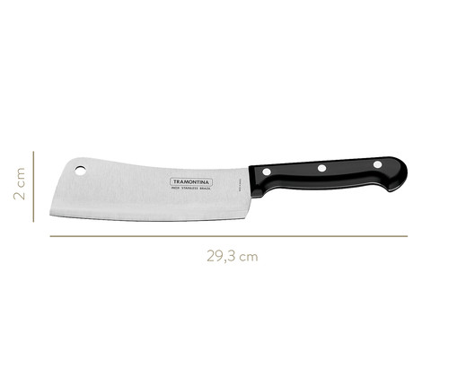 Cutelo em Inox Thale 6" - Preto - image 1