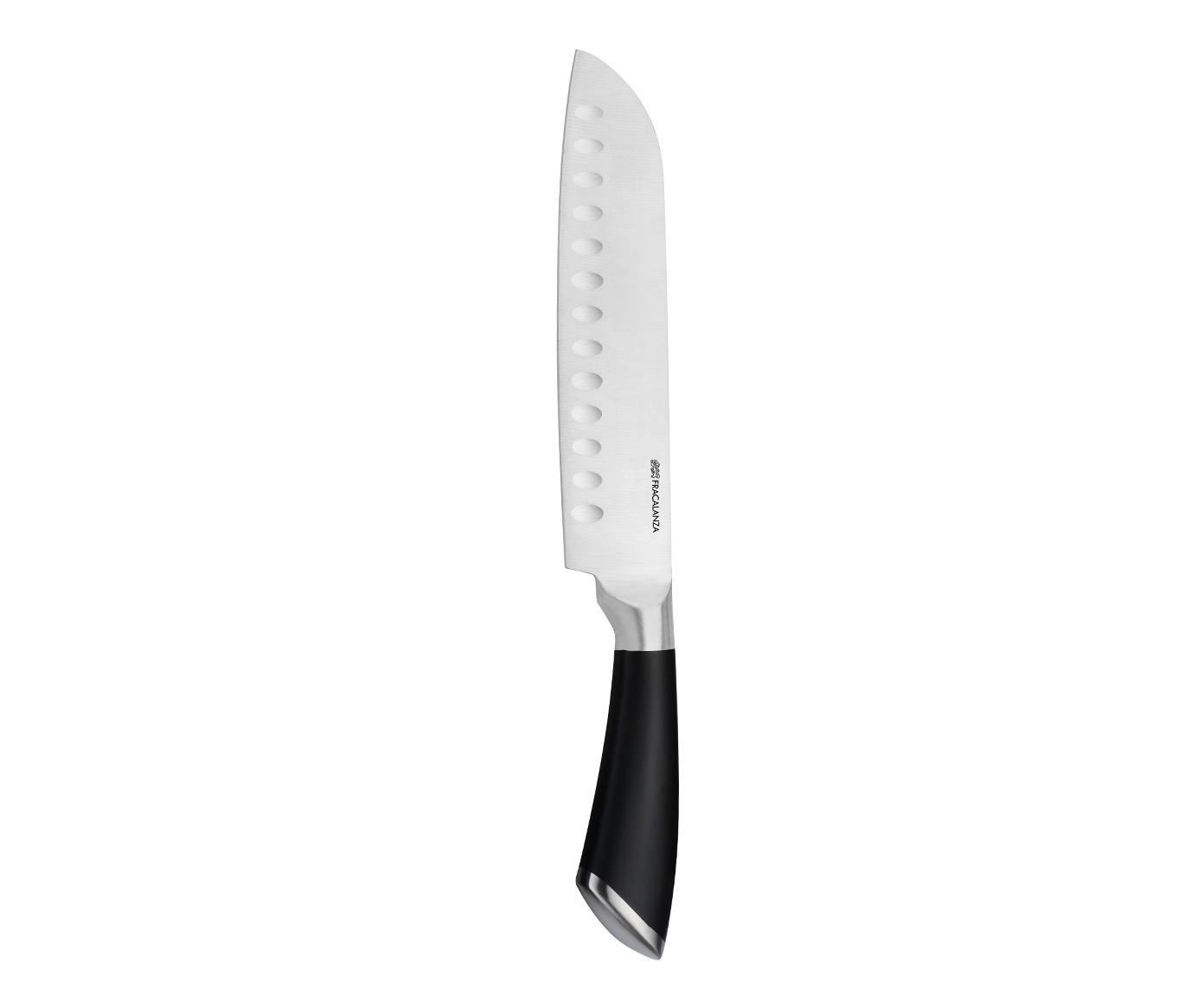 Faca Santokuem Inox Hanzzo Preta - image 0