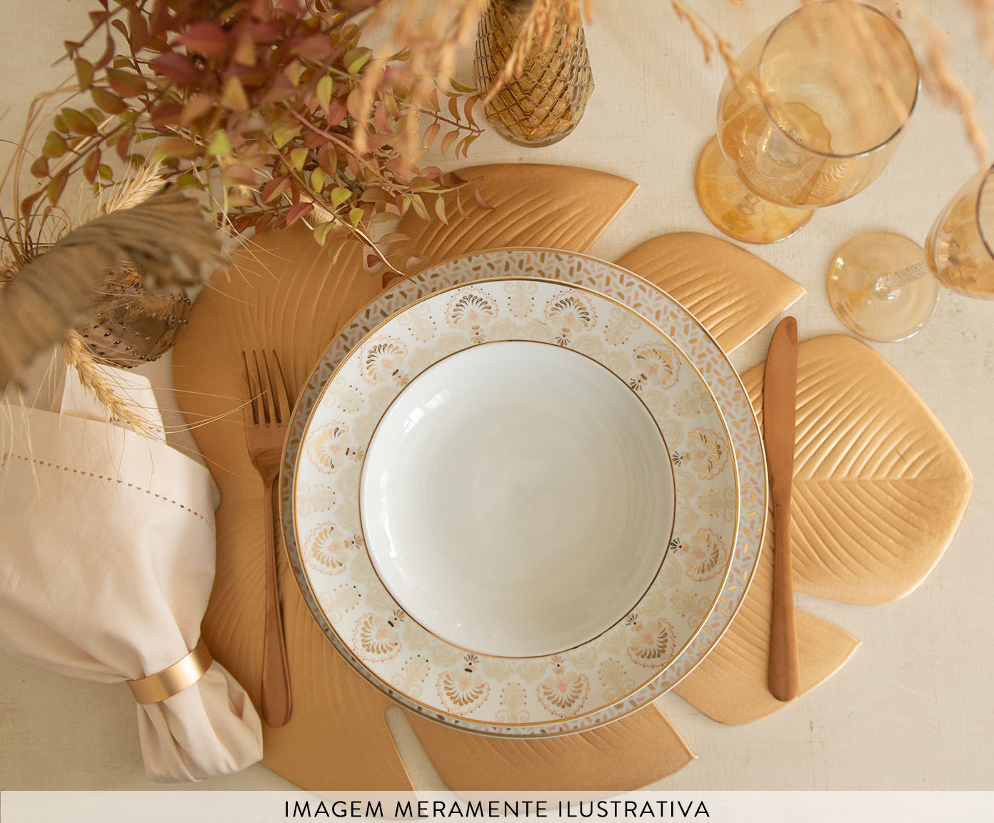 Lugar Americano Utri - Dourado - image 1