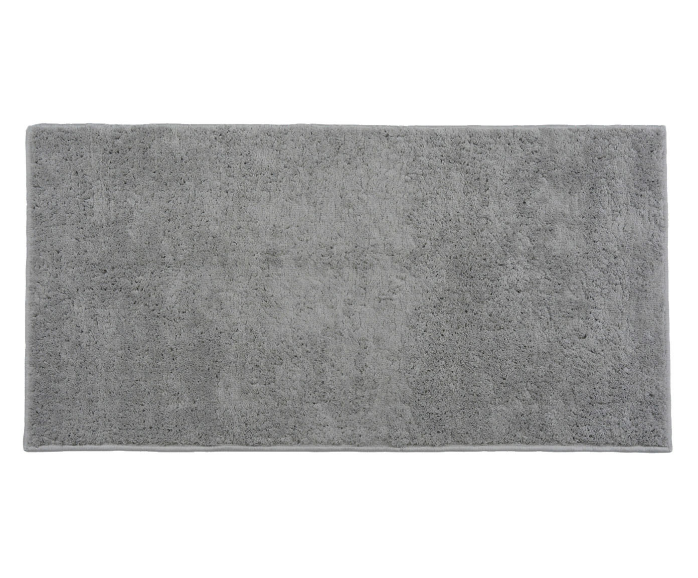 Passadeira Shaggy Beira de Cama Smooth Cinza - image 0