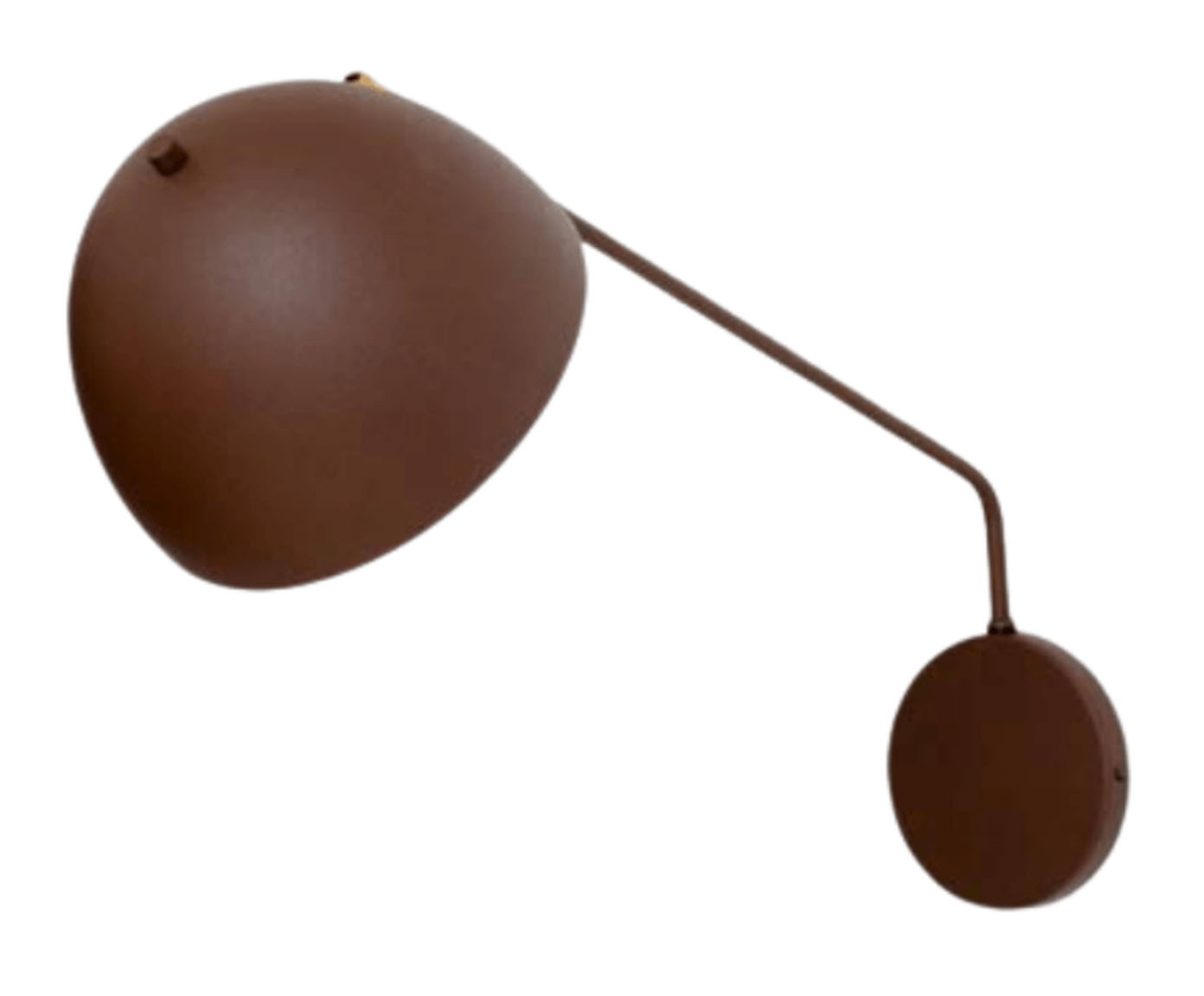 Arandela Wang Marrom Corten - image 0