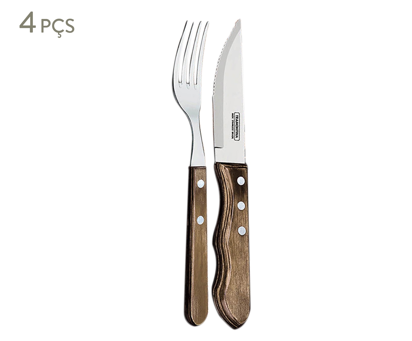 Jogo para Churrasco em Inox New Pratic - image 0