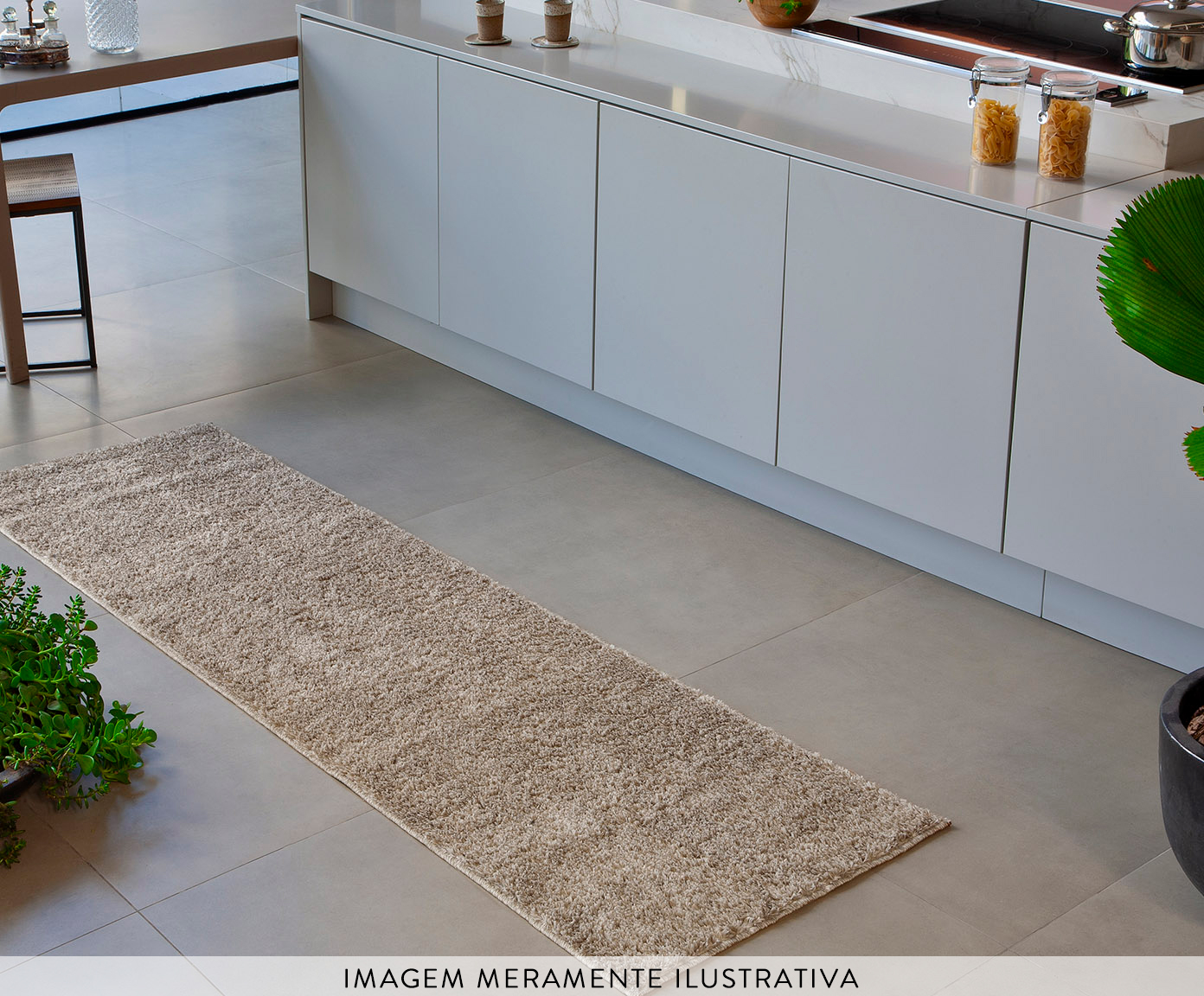 Passadeira Classic Mescla Bege - image 1