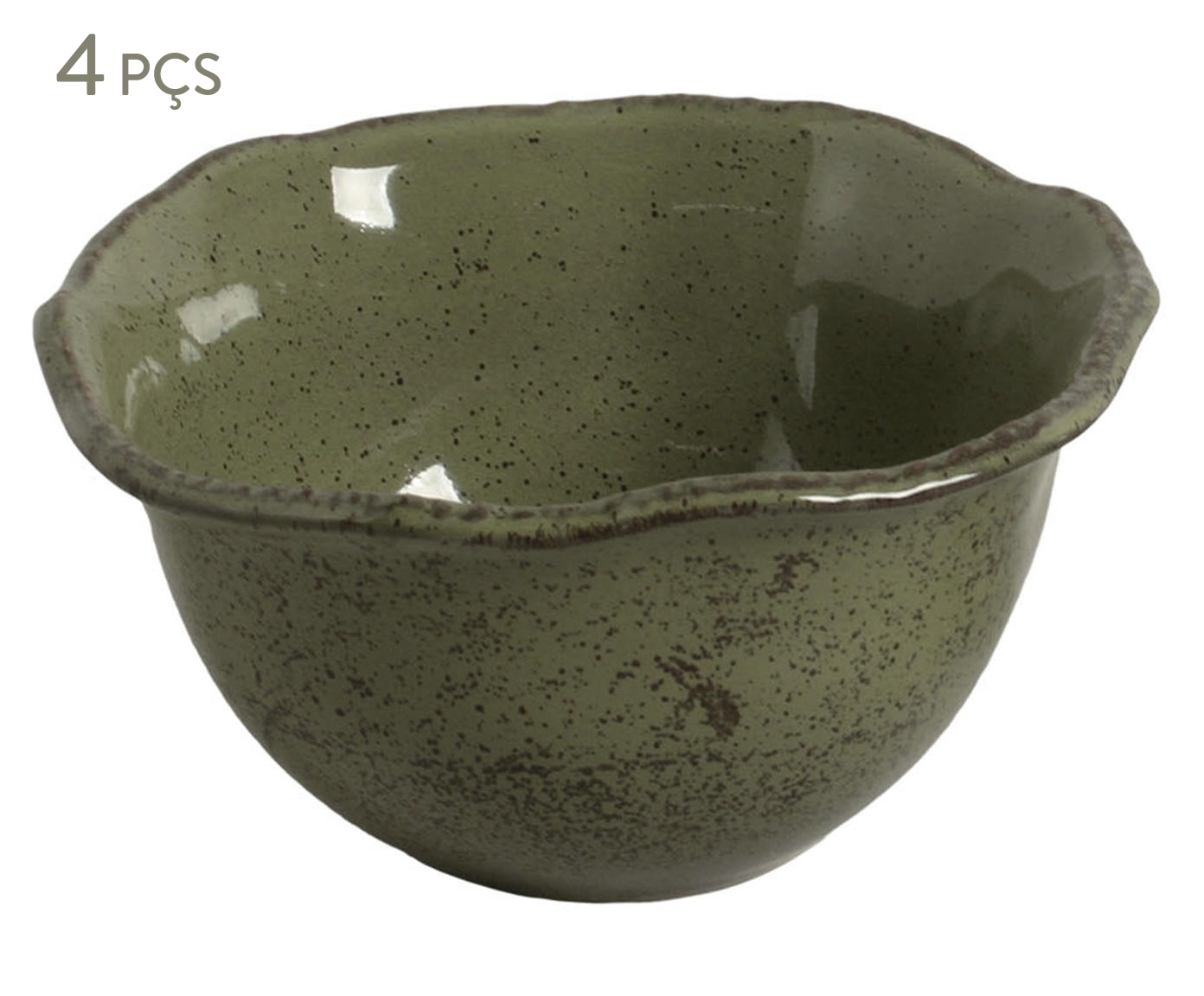 Jogo de Bowls Org&acirc;nico Eco Stone Jade Verde - image 0