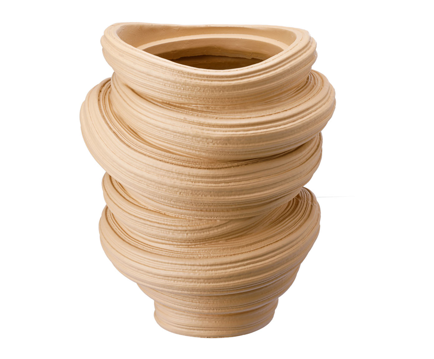 Vaso Cer&ecirc;mico Elos Bege - image 0