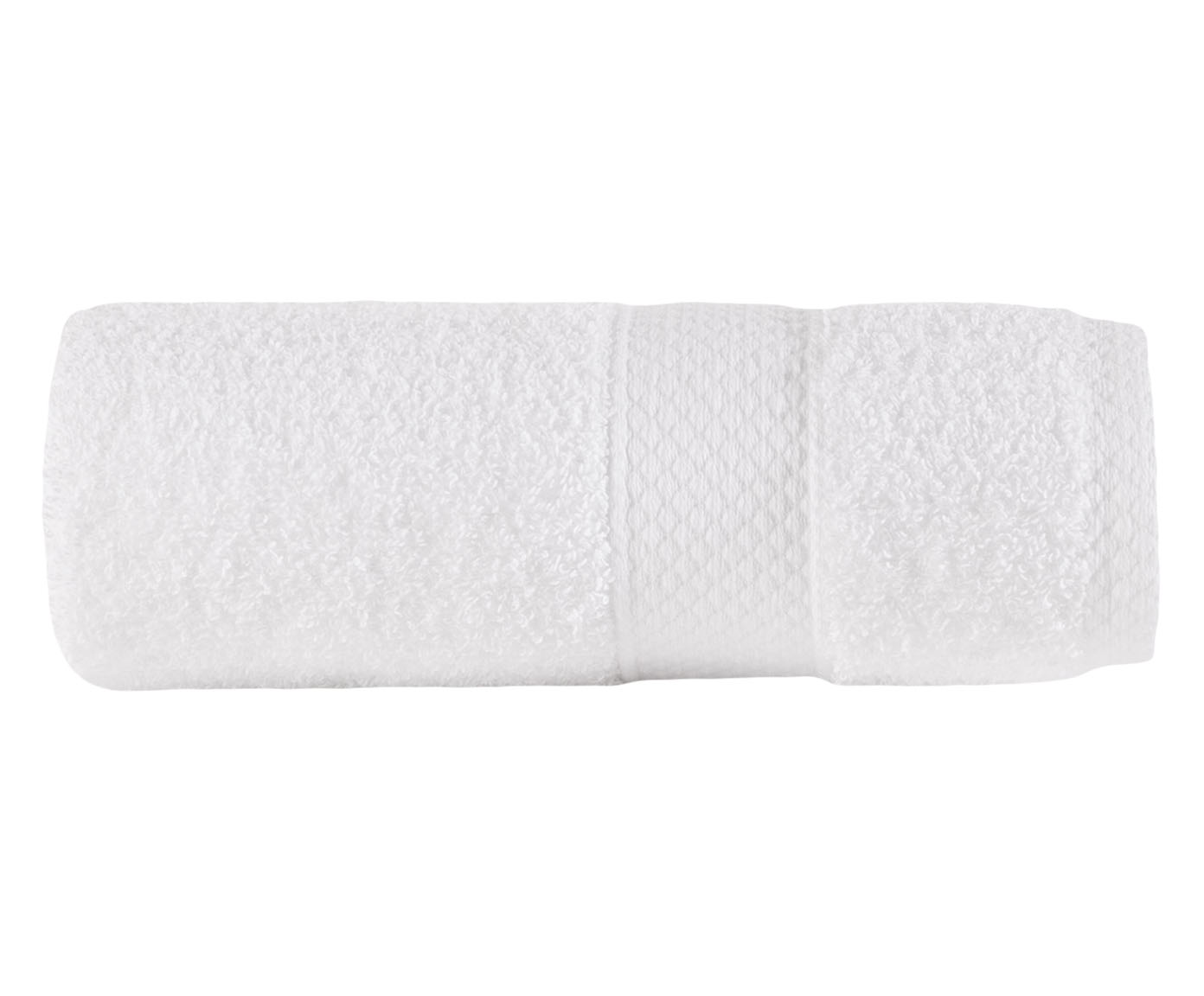 Toalha de Rosto Felp Branco - image 0