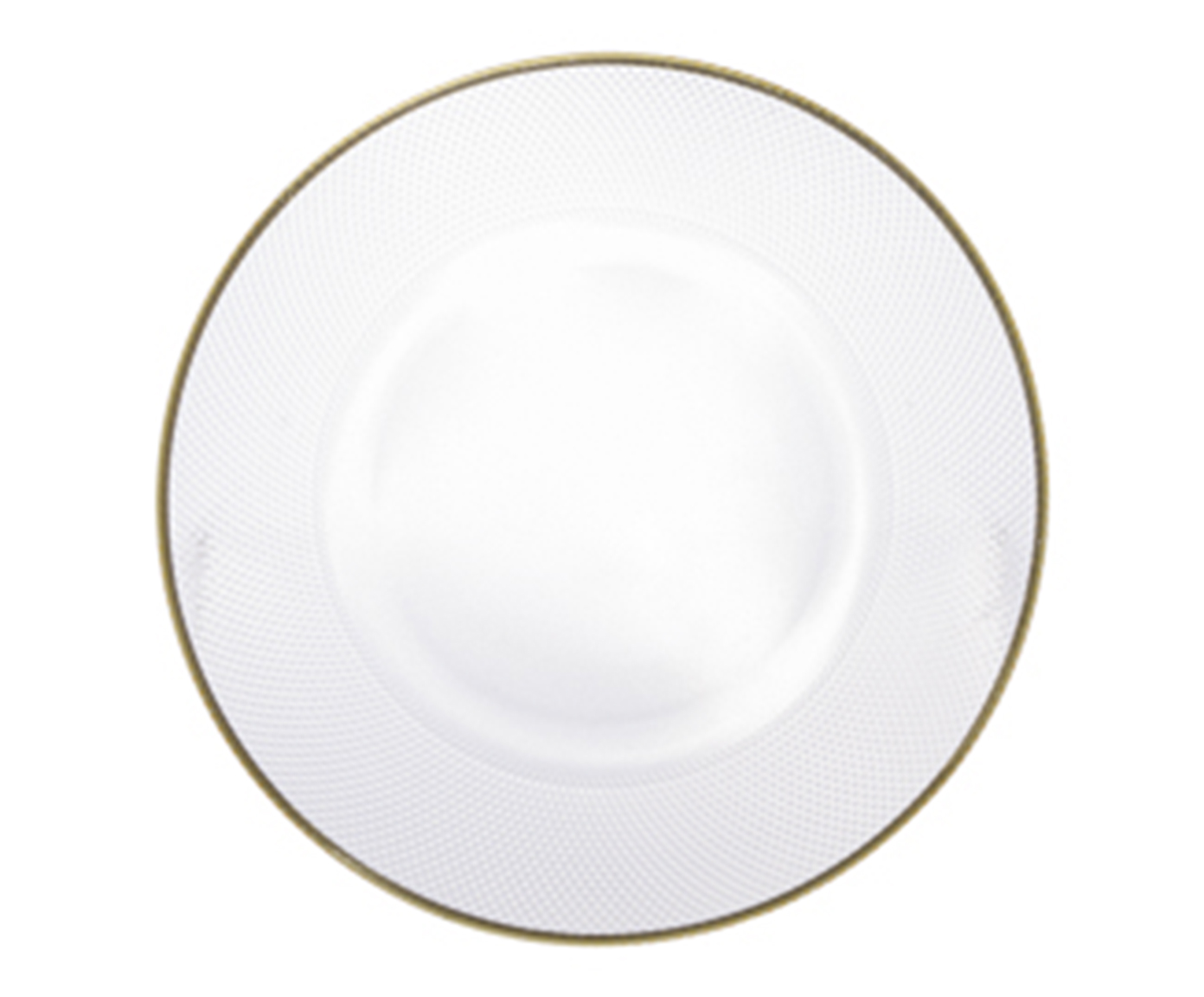 Sousplat com Fio Dourado Thin Edge - image 0