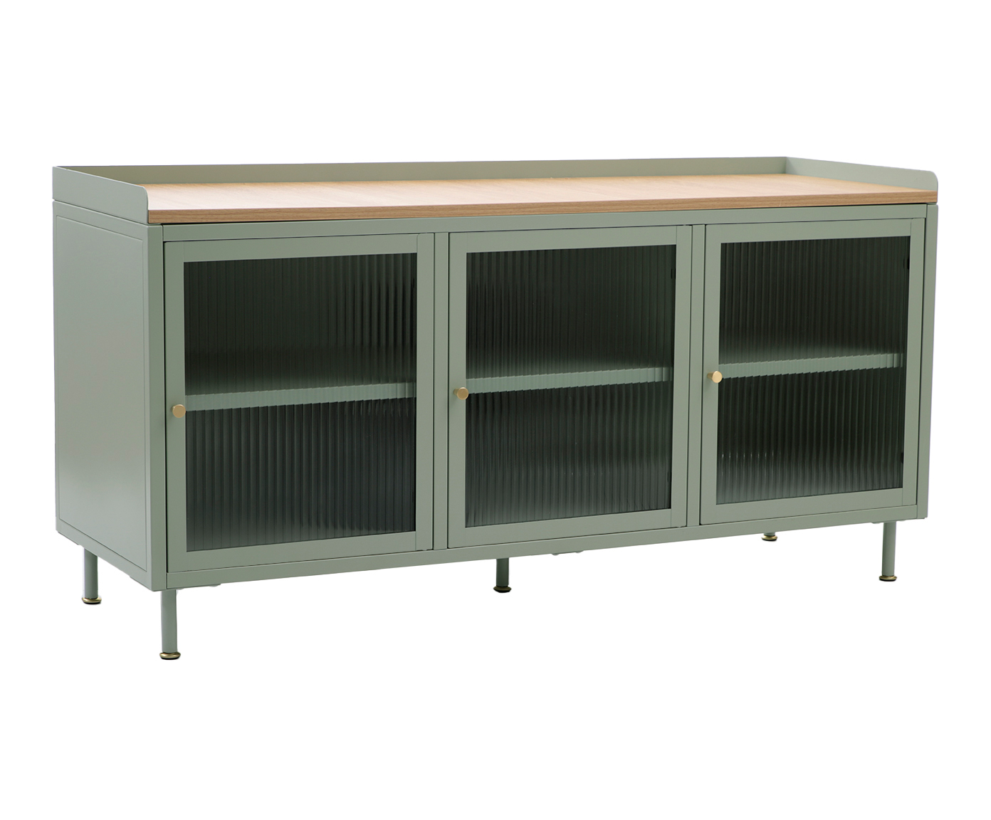 Buffet 3 Portas Durin Verde image number 3