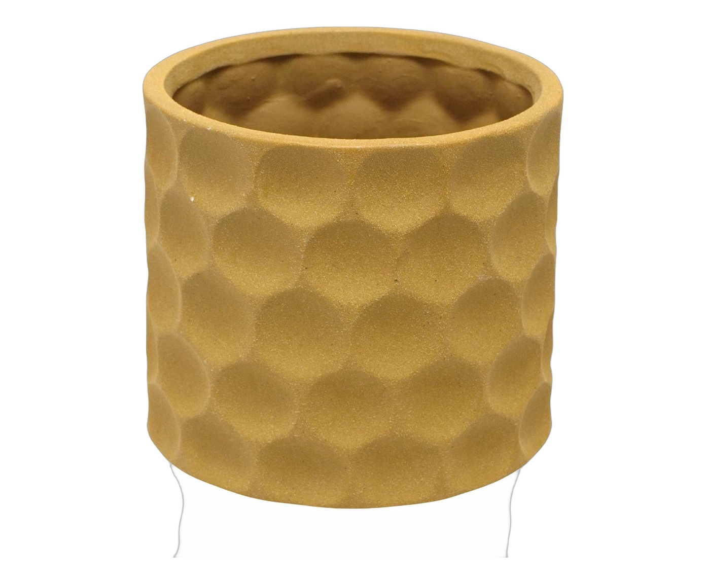 Cachepot Decorativo Naturon Ocre - image 0