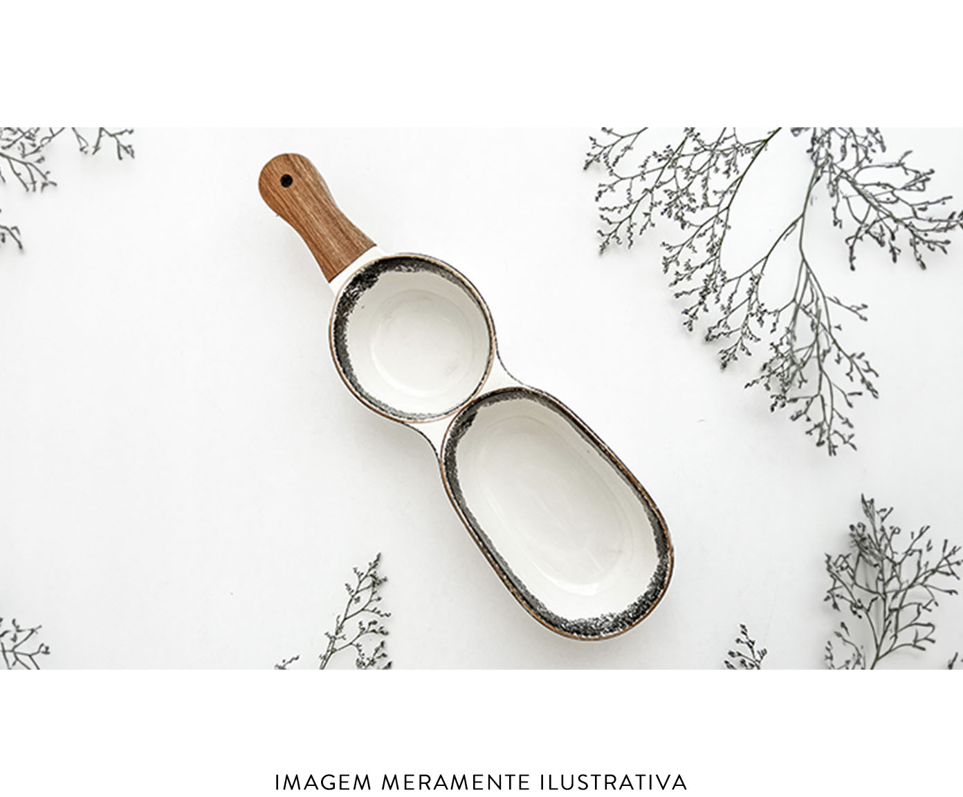 Enfeite com Cabo Dual Preto II image number 2