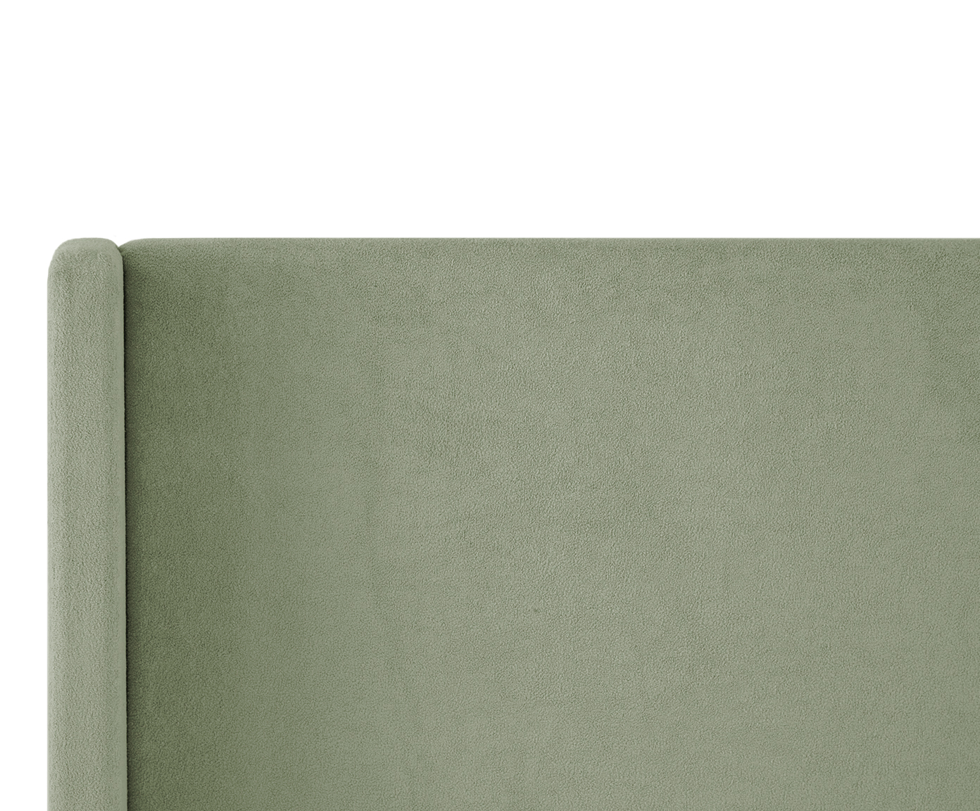Cabeceira em Boucle Aveludado Classic Verde image number 5