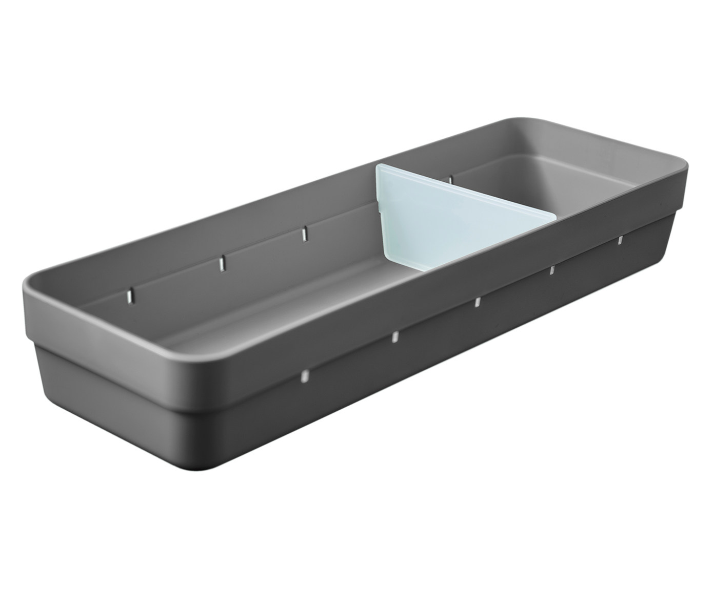 Caixa Organizadora com Divis&oacute;ria Logic Cinza Escuro - image 0