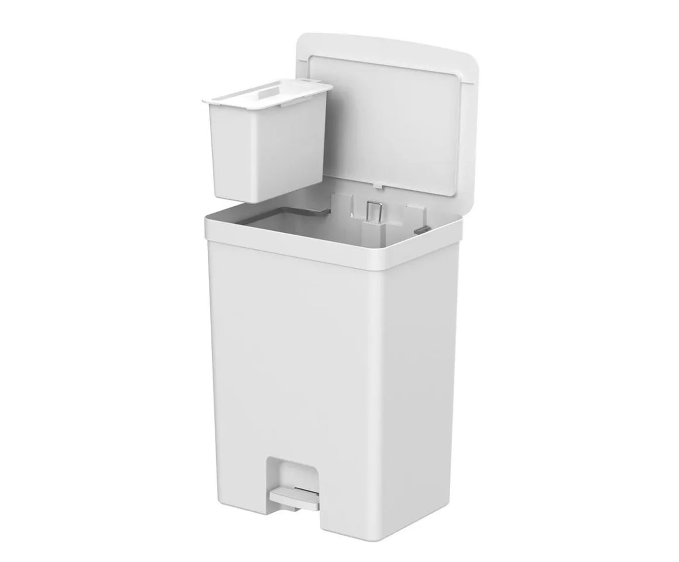 Lixeira de Pedal Trium Branco - image 0